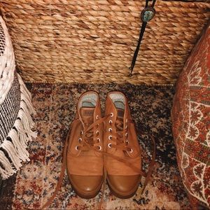 BANGS Sahara Sand High Top Sneakers
